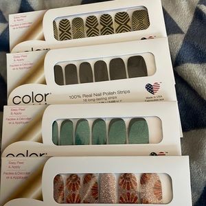 Colorstreet lot of 4